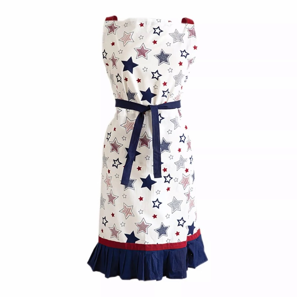 Red White & Blue Stars Apron